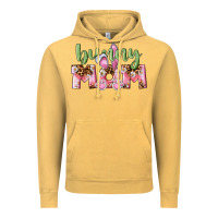 Vintage Mustard Happy Easter Bunny Mom Vintage Hoodie - CowGirlArtShop