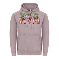 Vintage Zinc Happy Easter Bunny Mom Vintage Hoodie - CowGirlArtShop