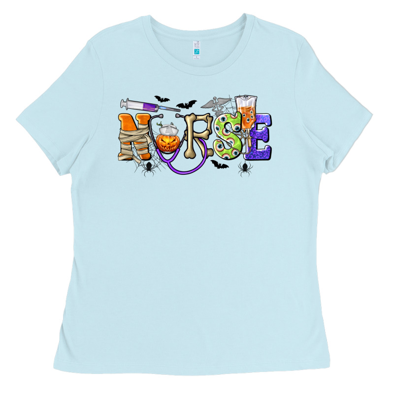 Halloween Nurse Ladies Tee by texasbilliewilder | Teevron
