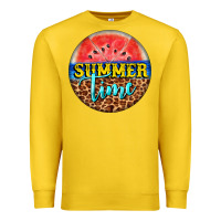 Lemon summer time watermelon Premium Sweatshirt - BarkalooDesign