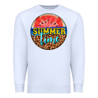 White summer time watermelon Premium Sweatshirt - BarkalooDesign