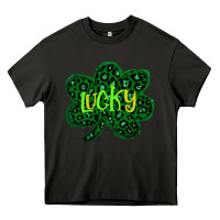 Asphalt Lucky Shamrock St Patricks Day Heavy Core Tee - Bettercallsaul