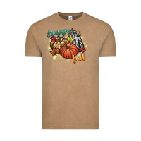 Vintage Coffee happy fall Vintage Tee - CowGirlArtShop