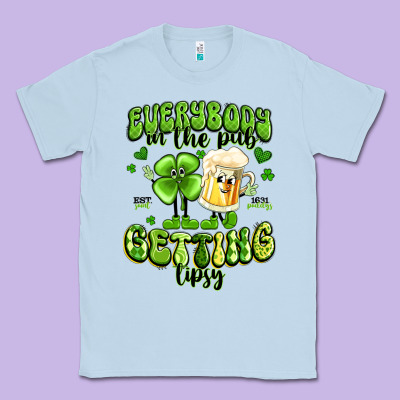 Everybody In The Pub Getting Tipsy Artiststas Classic Tee Designed By Artiststas