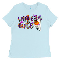 Baby Blue wicked cute Ladies Tee - NancyCooperArtShop