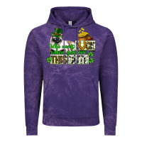 Cloud Purple St. Patrick's cat who needs luck when you are this Vintage Hoodie - CowGirlArtShop