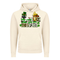 Vintage Artic St. Patrick's cat who needs luck when you are this Vintage Hoodie - CowGirlArtShop
