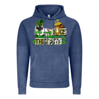 Vintage Denim St. Patrick's cat who needs luck when you are this Vintage Hoodie - CowGirlArtShop