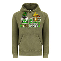 Vintage Olive St. Patrick's cat who needs luck when you are this Vintage Hoodie - CowGirlArtShop