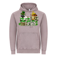 Vintage Zinc St. Patrick's cat who needs luck when you are this Vintage Hoodie - CowGirlArtShop