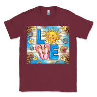 Burgundy summer love Classic Tee - TumblerDesignByShophia