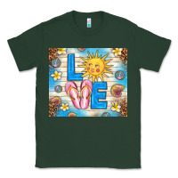 Sports Green summer love Classic Tee - TumblerDesignByShophia