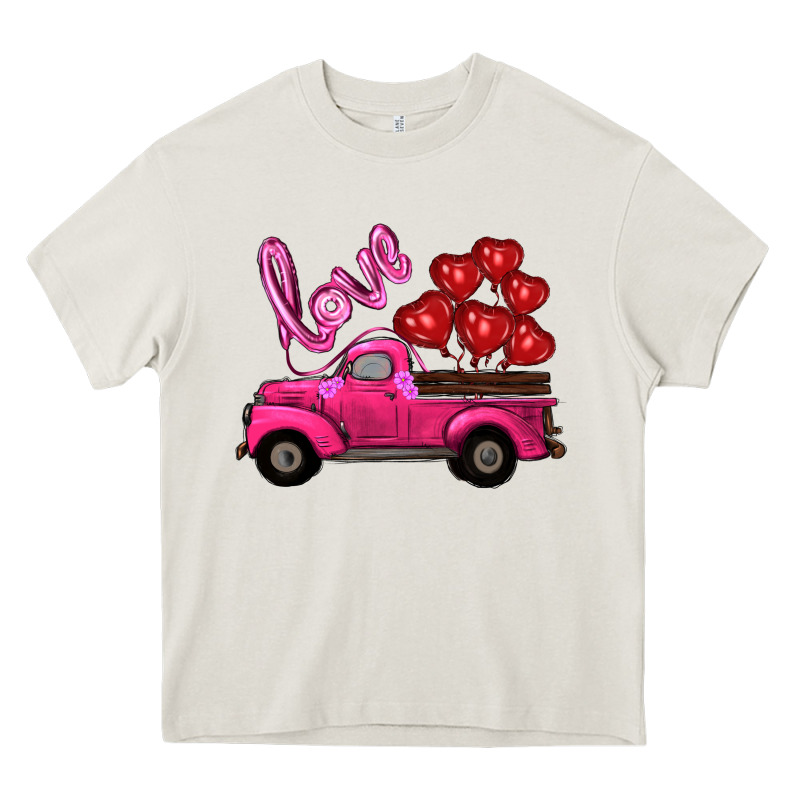 Valentine's Day Turck With Balloons Heavy Core Tee by RanaPortraitStore | Teevron