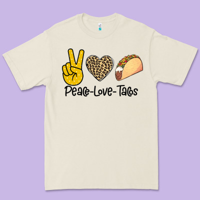Peare Love Tacos Premium Tee Designed By Bettercallsaul