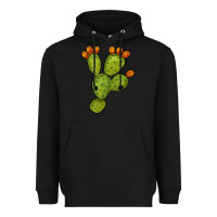 Black cactus Heavyweight Hoodie - BarkalooDesign