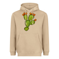 Mushroom cactus Heavyweight Hoodie - BarkalooDesign