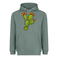 Sage cactus Heavyweight Hoodie - BarkalooDesign