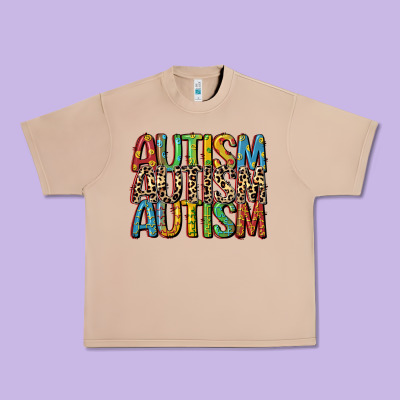 Western Autism Urban Heavy Tee Designed By Cowgirlartshop