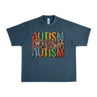 Midnight Navy western autism Urban Heavy Tee - CowGirlArtShop