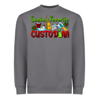 Storm Santa's Favorite Custodian Heavyweight Sweatshirt - LillyAllenDesigns