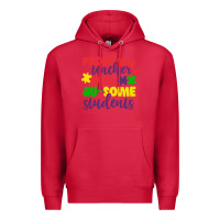 Cardinal proud teacher to ausome students Premium Hoodie - CowhideDigitalArt