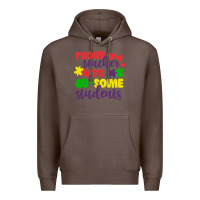 Coffee proud teacher to ausome students Premium Hoodie - CowhideDigitalArt