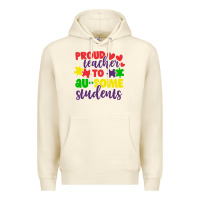 Sandshell proud teacher to ausome students Premium Hoodie - CowhideDigitalArt