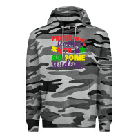 Slate Camo proud teacher to ausome students Premium Hoodie - CowhideDigitalArt