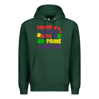Sports Green proud teacher to ausome students Premium Hoodie - CowhideDigitalArt