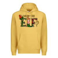 Antique Gold What The Elf Christmas Premium Hoodie - RanaPortraitStore