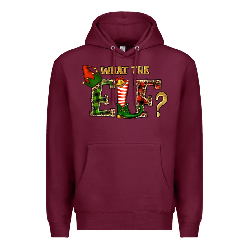 What The Elf Christmas Premium Hoodie by RanaPortraitStore | Teevron