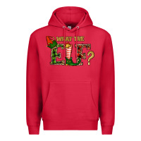 Cardinal What The Elf Christmas Premium Hoodie - RanaPortraitStore