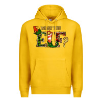 Lemon What The Elf Christmas Premium Hoodie - RanaPortraitStore