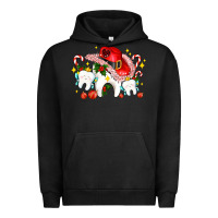 Pigment Black dental Christmas teeth and candies Urban Hoodie - AdoDesignShop