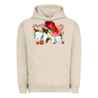 Pigment French Oak dental Christmas teeth and candies Urban Hoodie - AdoDesignShop