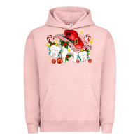 Pigment Salmon dental Christmas teeth and candies Urban Hoodie - AdoDesignShop