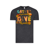 Vintage Black gather around and give thanks Vintage Tee - CowGirlArtShop