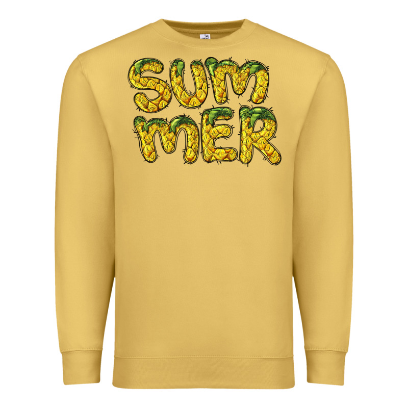 Summer Pineapple Premium Sweatshirt by BarkalooDesign | Teevron