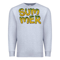 Heather Grey summer pineapple Premium Sweatshirt - BarkalooDesign