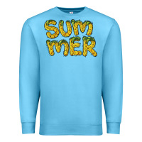 Ocean Blue summer pineapple Premium Sweatshirt - BarkalooDesign