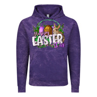 Cloud Purple happy easHappy Easter y'all Easter Day Vintage Hoodie - CowGirlArtShop