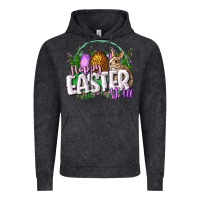 Vintage Black happy easHappy Easter y'all Easter Day Vintage Hoodie - CowGirlArtShop