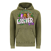 Vintage Olive happy easHappy Easter y'all Easter Day Vintage Hoodie - CowGirlArtShop