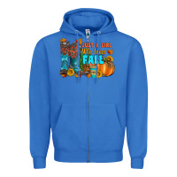 True Royal jusa a girl who loves fall Zipper Hoodie - Artiststas