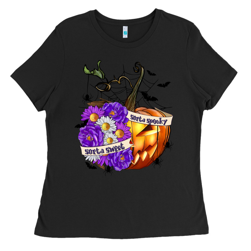 Sorta Sweet Sorta Spooky Ladies Tee by texasbilliewilder | Teevron