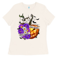 Bone Sorta Sweet Sorta Spooky Ladies Tee - texasbilliewilder