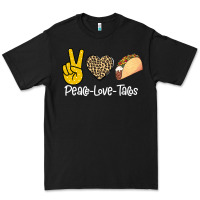 Black Peace Love Tacos Premium Tee - Bettercallsaul