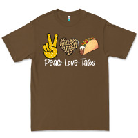 Cacao Peace Love Tacos Premium Tee - Bettercallsaul