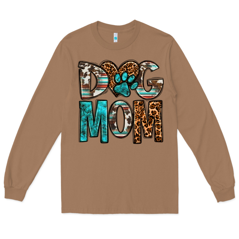 Dog Mom Long Sleeve Tee by OliviaCreatesArt | Teevron