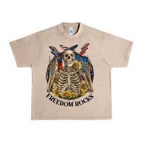French Oak freedom rocks Urban Heavy Tee - CowGirlArtShop